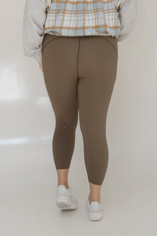 SPANXshape™ Booty Boost® 7/8 Leggings in Mineral - Love Marlow