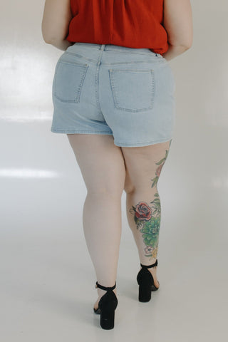 SPANXshape™ EveryWear Jean Short, 5" in Tidal Blue - Love Marlow