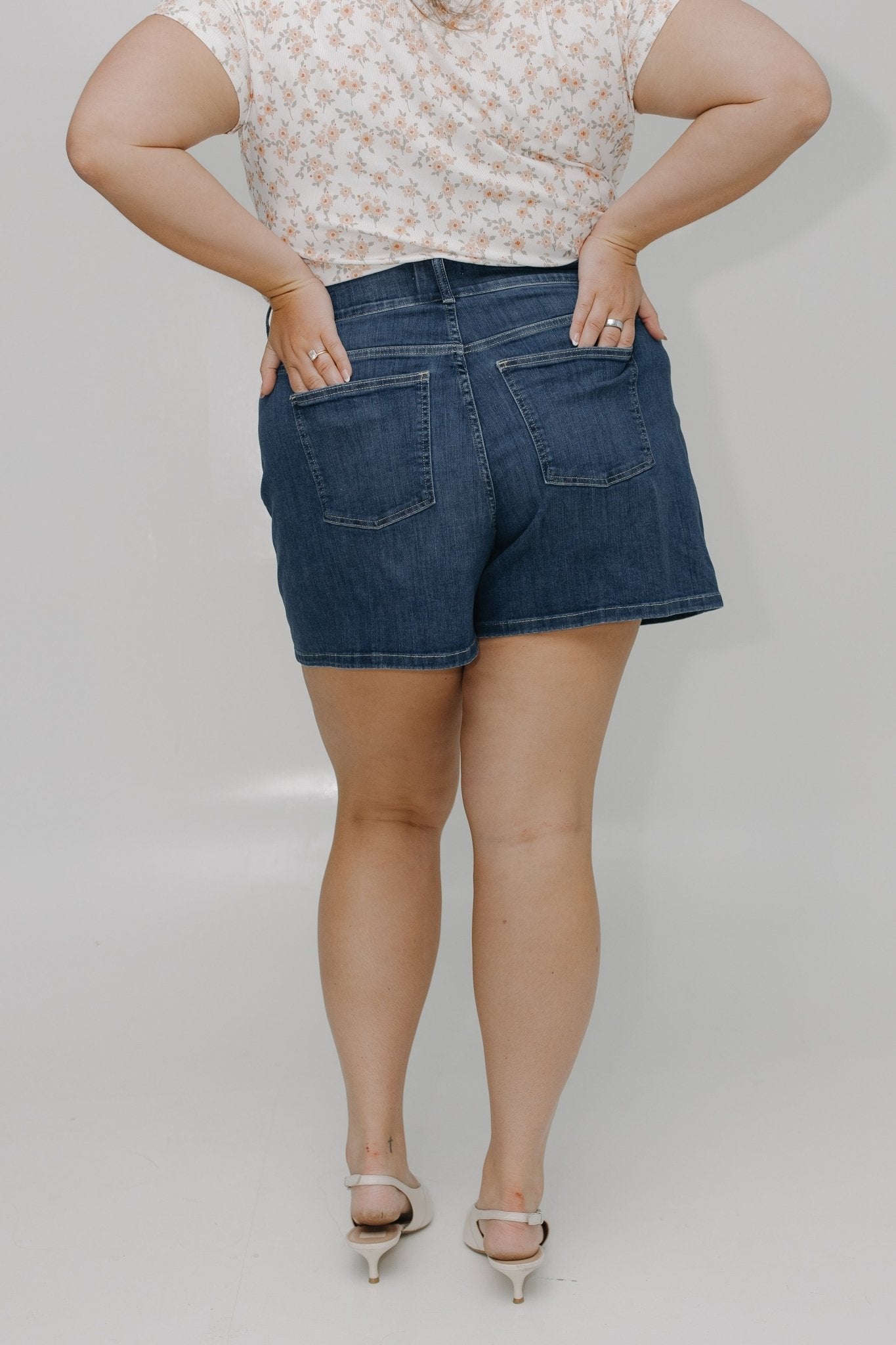 SPANXshape™ EveryWear Jean Short, 5" in Vintage Indigo - Love Marlow