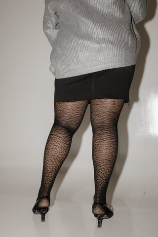 SPANXshape™ Leopard Fishnet Stockings - Love Marlow