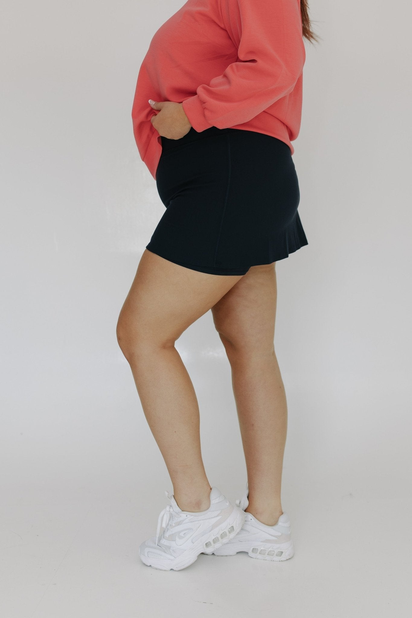 SPANXsmooth™ OnForm Skort in Barely Black - Love Marlow