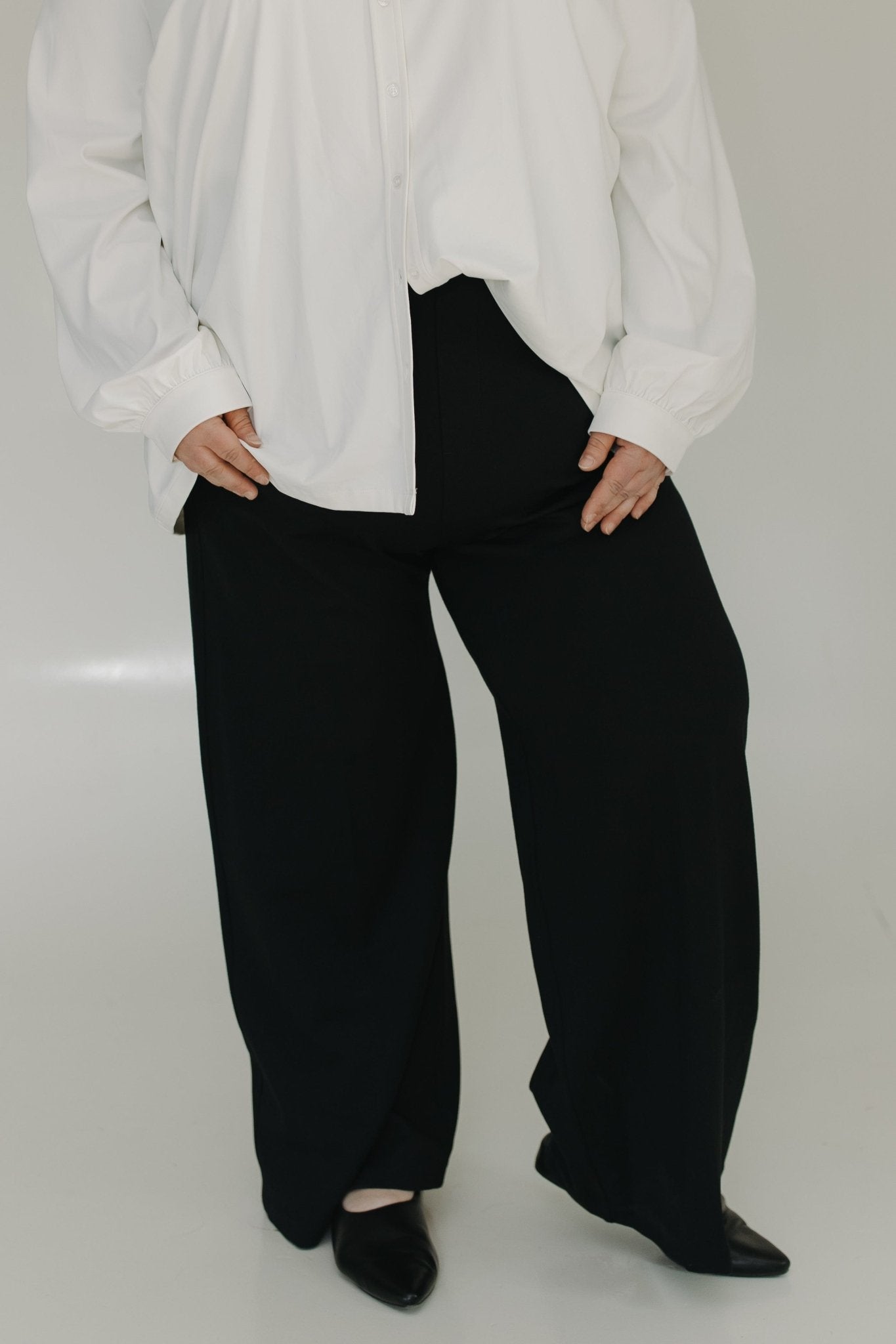 SPANXsupersmooth™ PerfectFit Petite Ponte Wide Leg Pant - Love Marlow