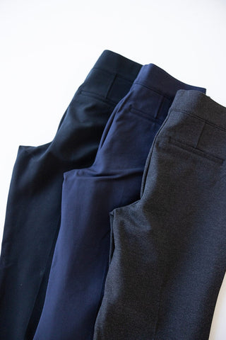 SPANXsupersmooth™ PerfectFit Ponte Slim Straight Pant in Black - Love Marlow
