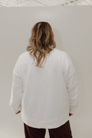 SPARKLY HEARTS CREWNECK SWEATSHIRT – RHINESTONE - Love Marlow