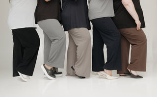 STRAIGHT LEG PULL - ON PANT IN STONE - Love Marlow