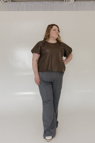 SUBTLE DIAMOND PATTERNED CAREER PANTS - Love Marlow