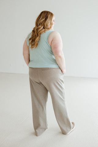 SUBTLE STRIPE PATTERNED TROUSERS - Love Marlow