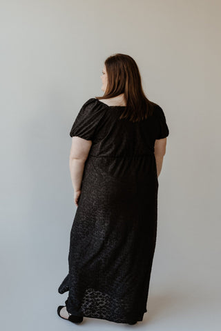 SWEETHEART NECKLINE FLORAL PATTERN MIDI LENGTH DRESS - Love Marlow