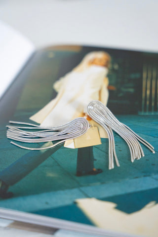 Tessa Dazzling Tassel Earrings – Waterproof - Love Marlow