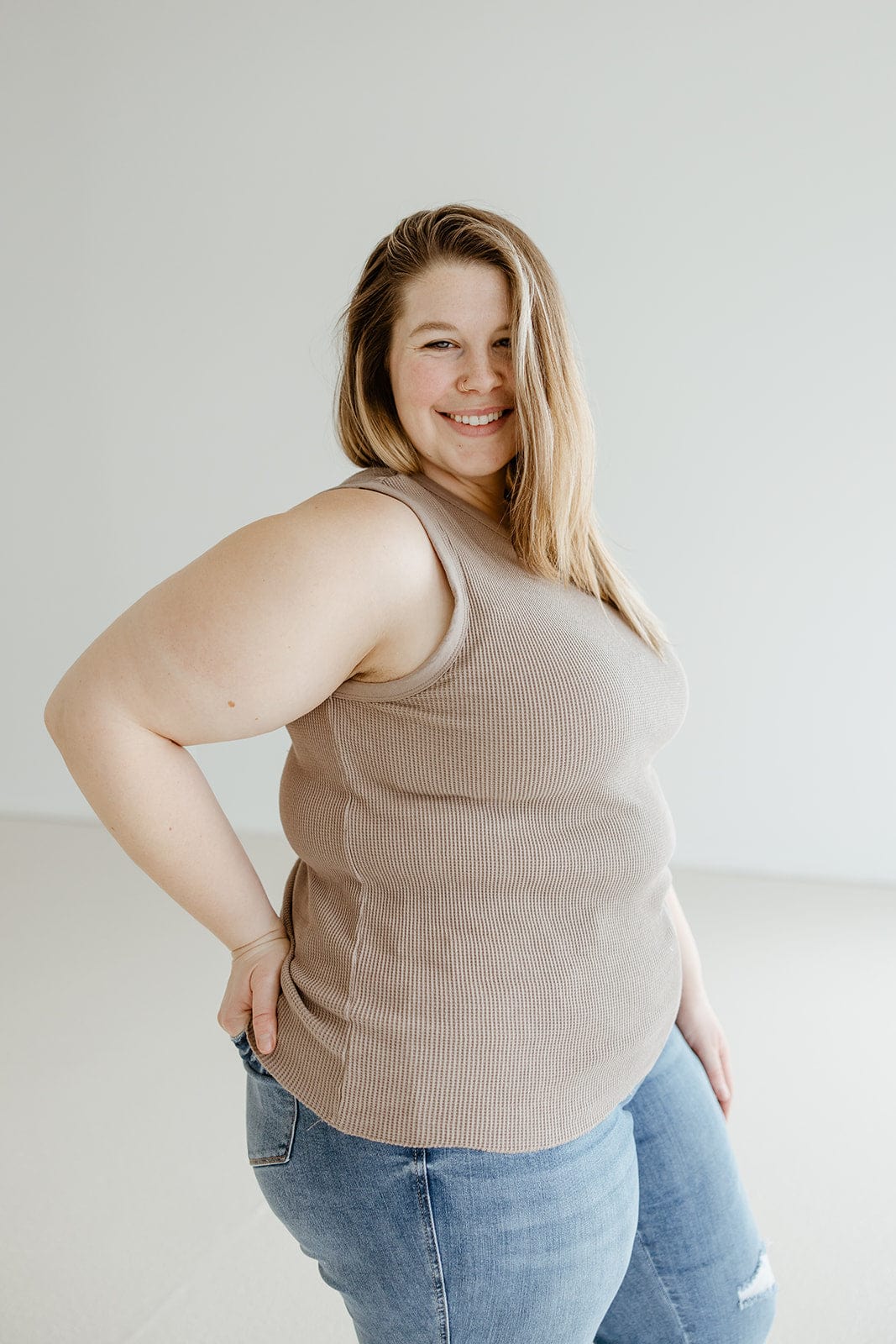 THERMAL MUSCLE TANK - Love Marlow