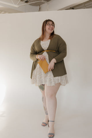 Thin Belt with Gold Accent in Mustard - Love Marlow