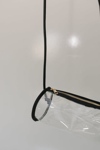 TRANSLUCENT TUBE CROSSBODY BAG CLEAR STADIUM APPROVED HANDS - FREE PURSE FOR GAME DAYS & CONCERTS - Love Marlow