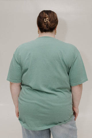 “Treetops Glisten” Funny Christmas Crewneck Graphic Tee – Festive Holiday Shirt - Love Marlow