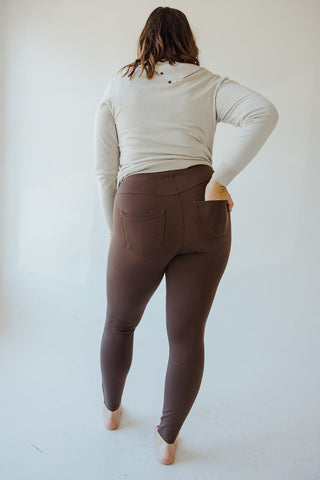TREGGINGS IN MILK CHOCOLATE - Love Marlow