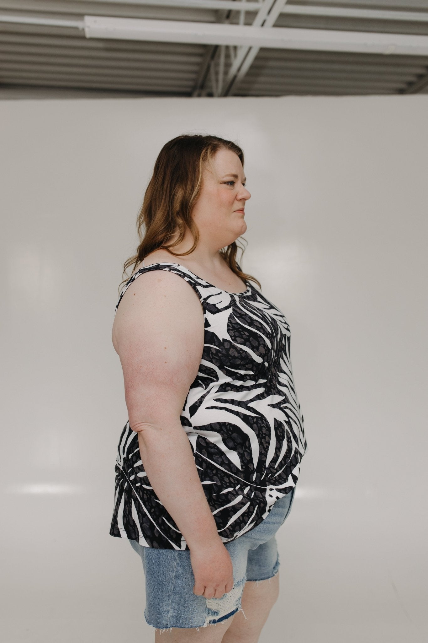 TROPICAL PRINT TANK - Love Marlow