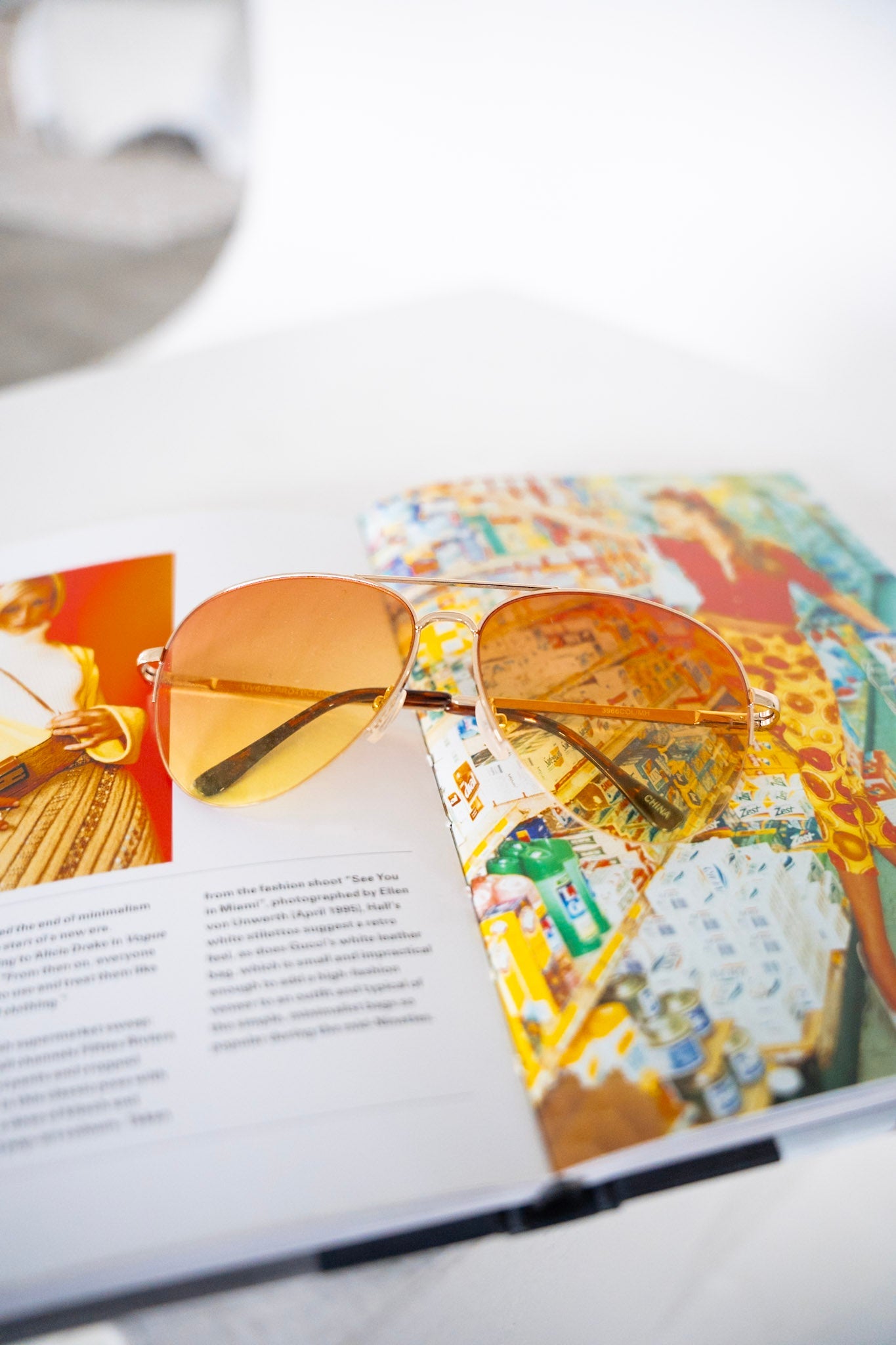 TULUM SUNGLASSES IN HAZE - Love Marlow