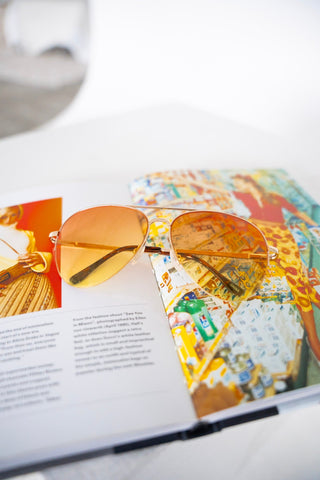 TULUM SUNGLASSES IN HAZE - Love Marlow