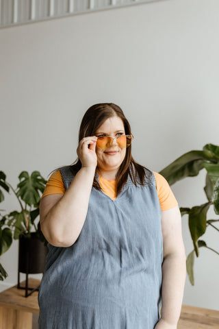 TULUM SUNGLASSES IN HAZE - Love Marlow