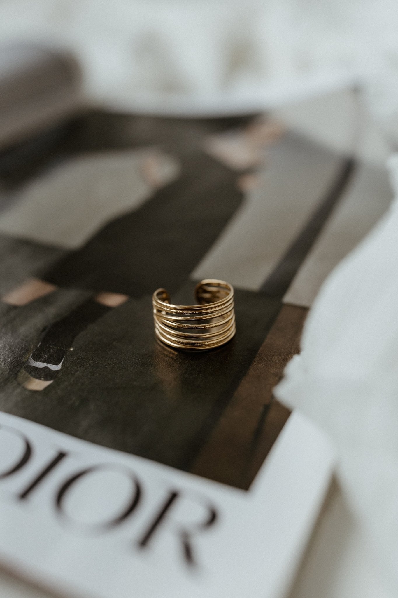 TUX ADJUSTABLE RING - Love Marlow