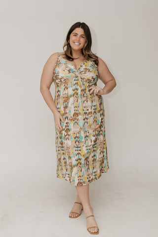Twist Front Maxi Dress - Love Marlow