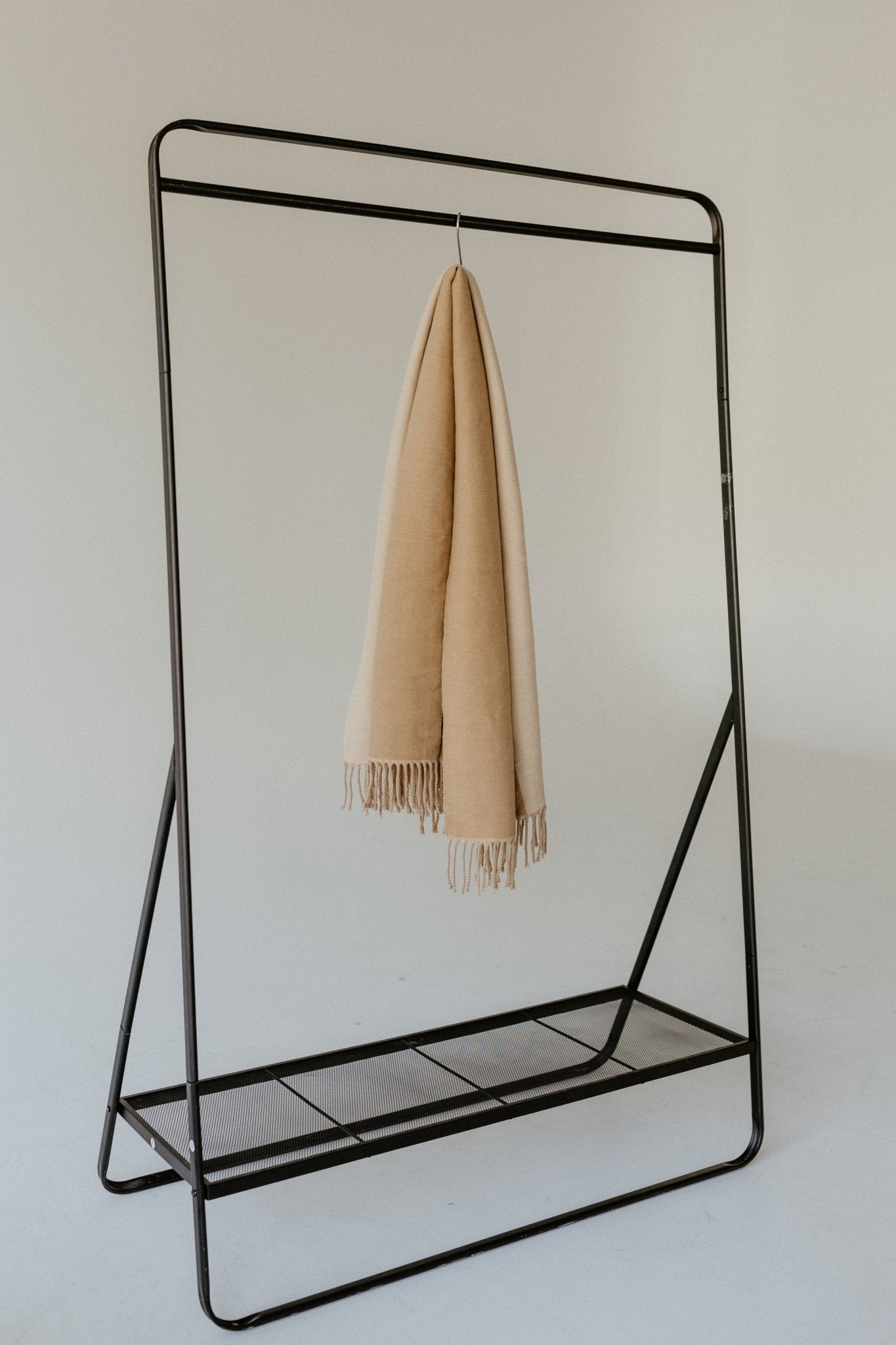 TWO - TONE SCARF IN TAUPE - Love Marlow
