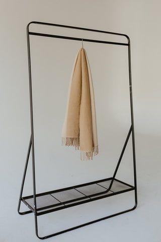TWO - TONE SCARF IN TAUPE - Love Marlow
