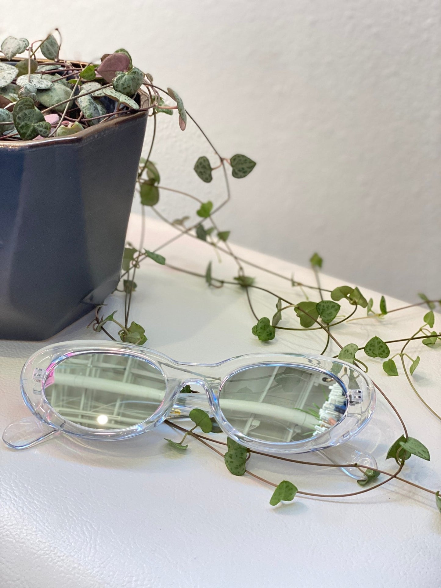 VENICE SUNGLASSES IN CLEAR - Love Marlow