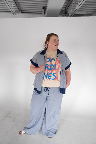 Vintage Sardines Graphic Tee | European Coastal Seaside Shirt Embrace - Love Marlow