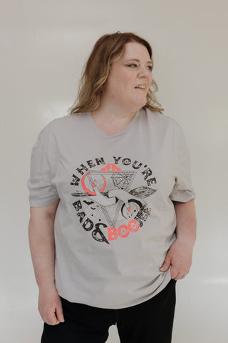 "WHEN YOU'RE BAD AND BOOJEE" GRAPHIC TEE - Love Marlow