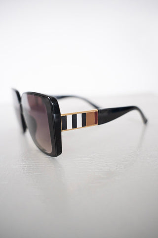 WHITE SANDS SUNGLASSES IN BLACK - Love Marlow
