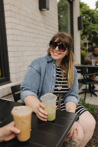 WHITE SANDS SUNGLASSES IN BLACK - Love Marlow