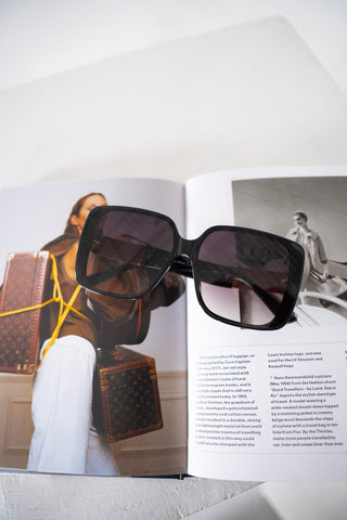 WHITE SANDS SUNGLASSES IN BLACK - Love Marlow