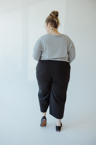 WIDE LEG KNIT JOGGER - Love Marlow