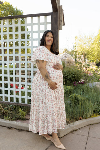 Wildberry Stitch Floral Lace Midi Dress - Love Marlow
