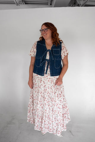Wildberry Stitch Floral Lace Midi Dress - Love Marlow