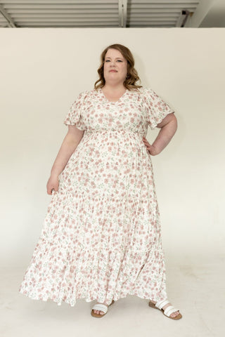 Wildberry Stitch Floral Lace Midi Dress - Love Marlow