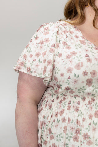 Wildberry Stitch Floral Lace Midi Dress - Love Marlow