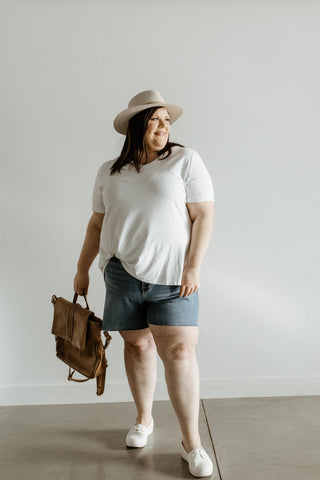 WOVEN FEDORA IN IVORY AND MOCHA BEIGE - Love Marlow