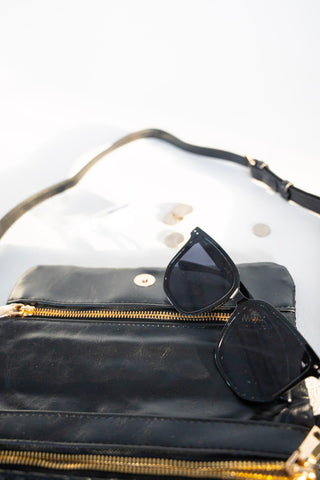 Woven Flap Crossbody – Neutral Woven Vegan Leather Bag - Love Marlow