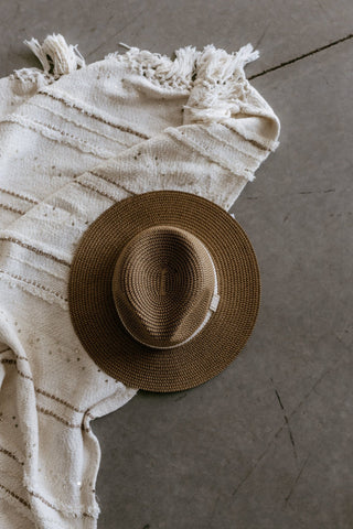 WOVEN GAMBLER HAT - Love MarlowHat