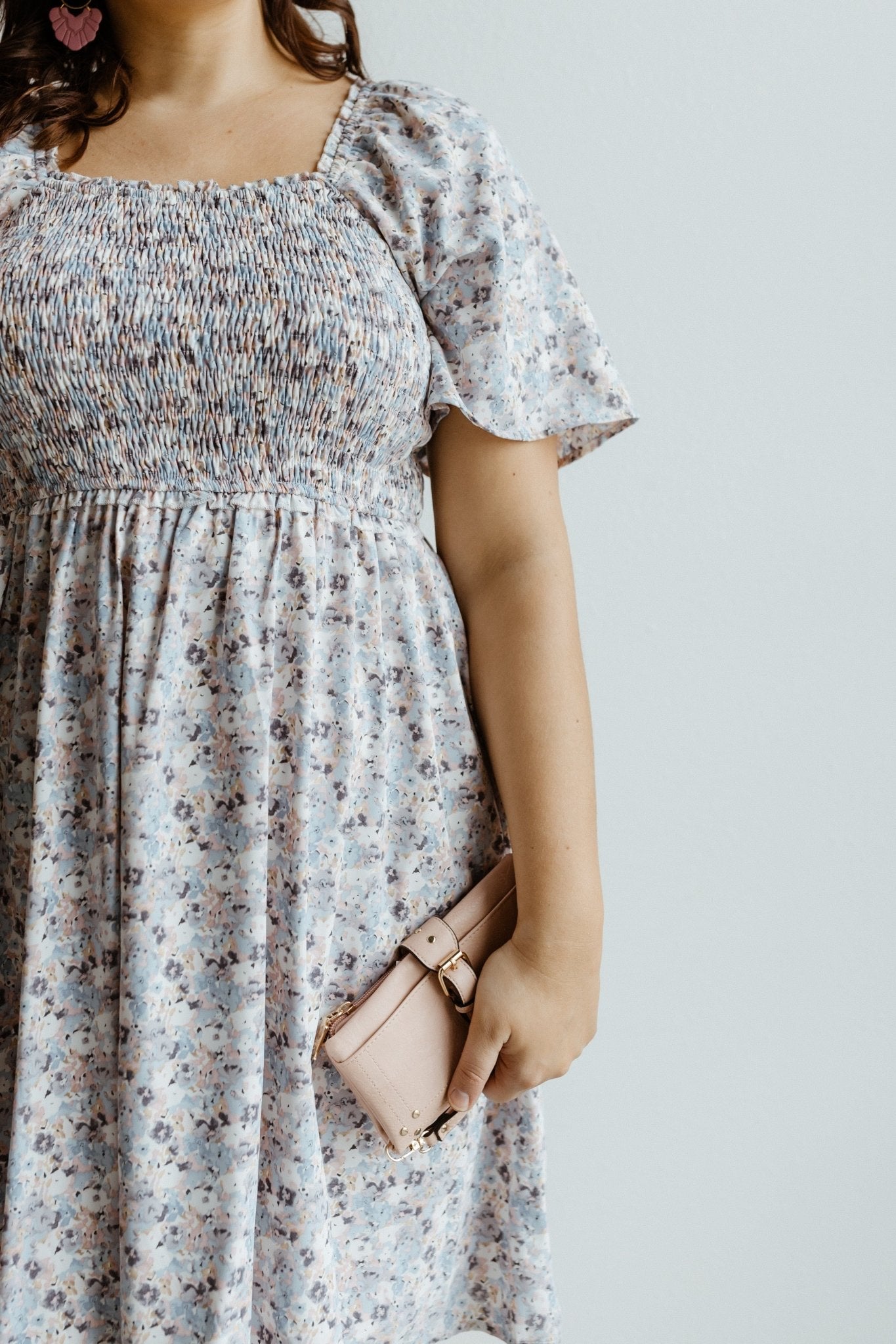 WRISTLET WALLET WITH BUCKLE DETAIL IN AZALEA - Love Marlow