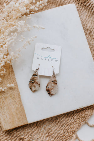 AILEEN EARRINGS IN BIRCH