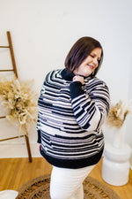 CLASSIC SWEATER WITH STRIPE PATTERN