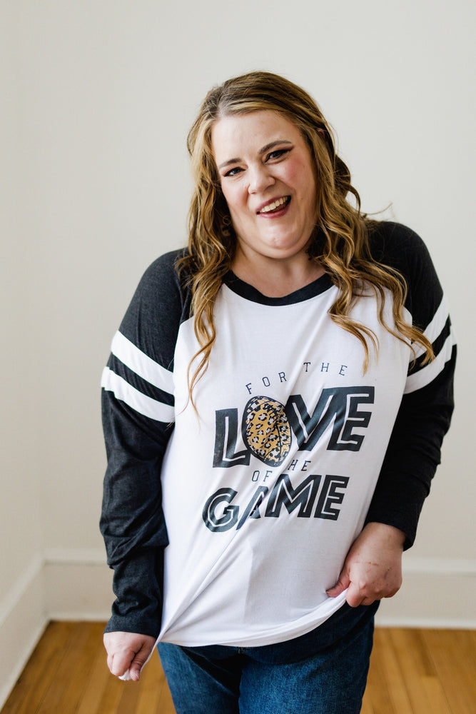 "FOR THE LOVE OF THE GAME" GRAPHIC TEE