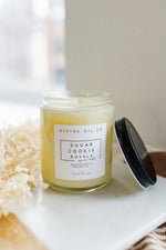 HANDCRAFTED SOY WAX CANDLES IN SUGAR COOKIE ROYALE