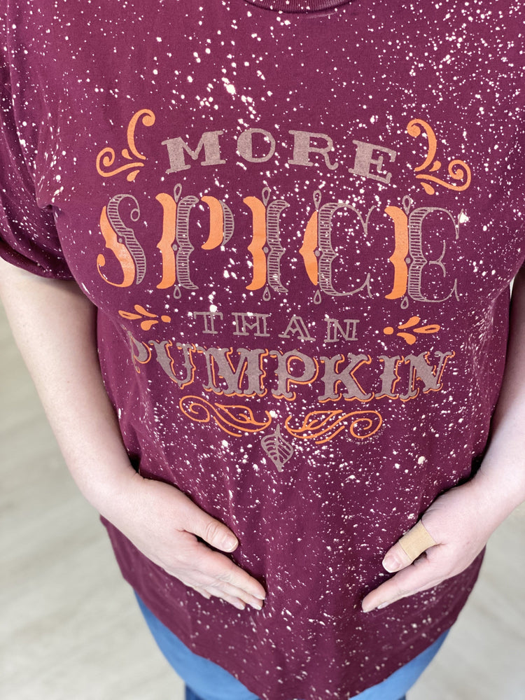 
            
                Load image into Gallery viewer, &amp;quot;MORE SPICE THAN PUMPKIN&amp;quot; GRAPHIC TEE
            
        