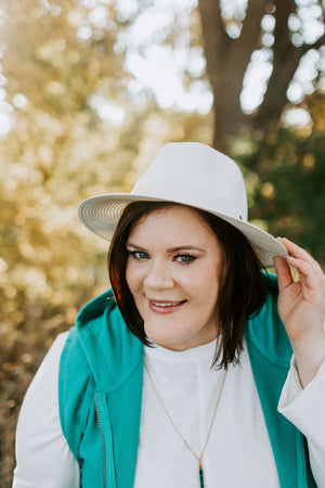 PANAMA HAT IN IVORY