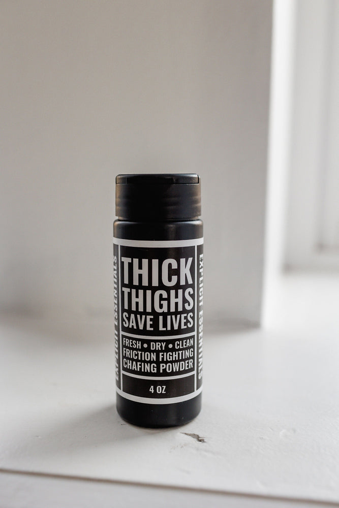 
            
                Load image into Gallery viewer, THICK THIGHS SAVE LIVES CHAFING POWDER
            
        
