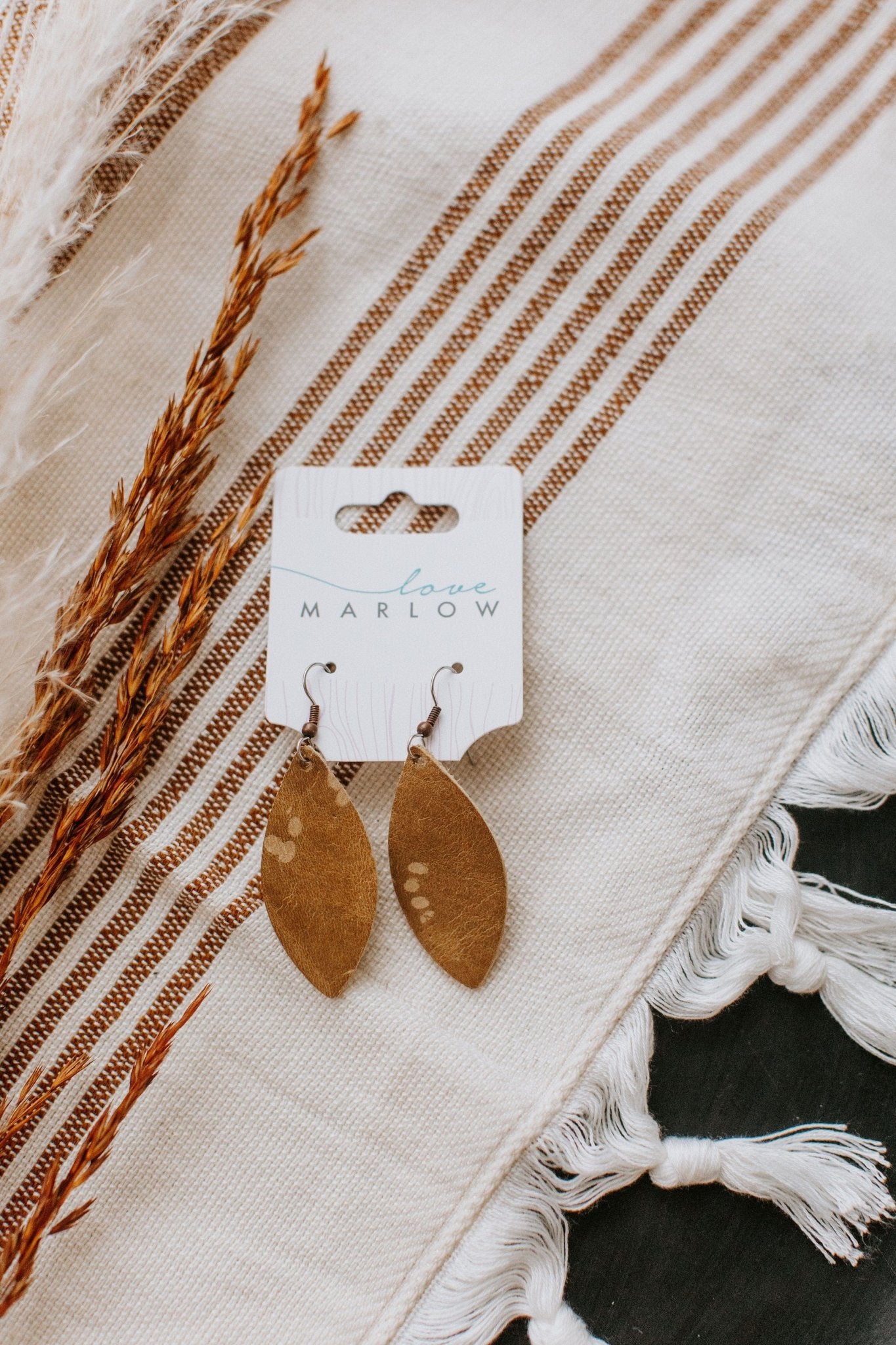 AILEEN EARRINGS IN NATURAL - Love Marlow