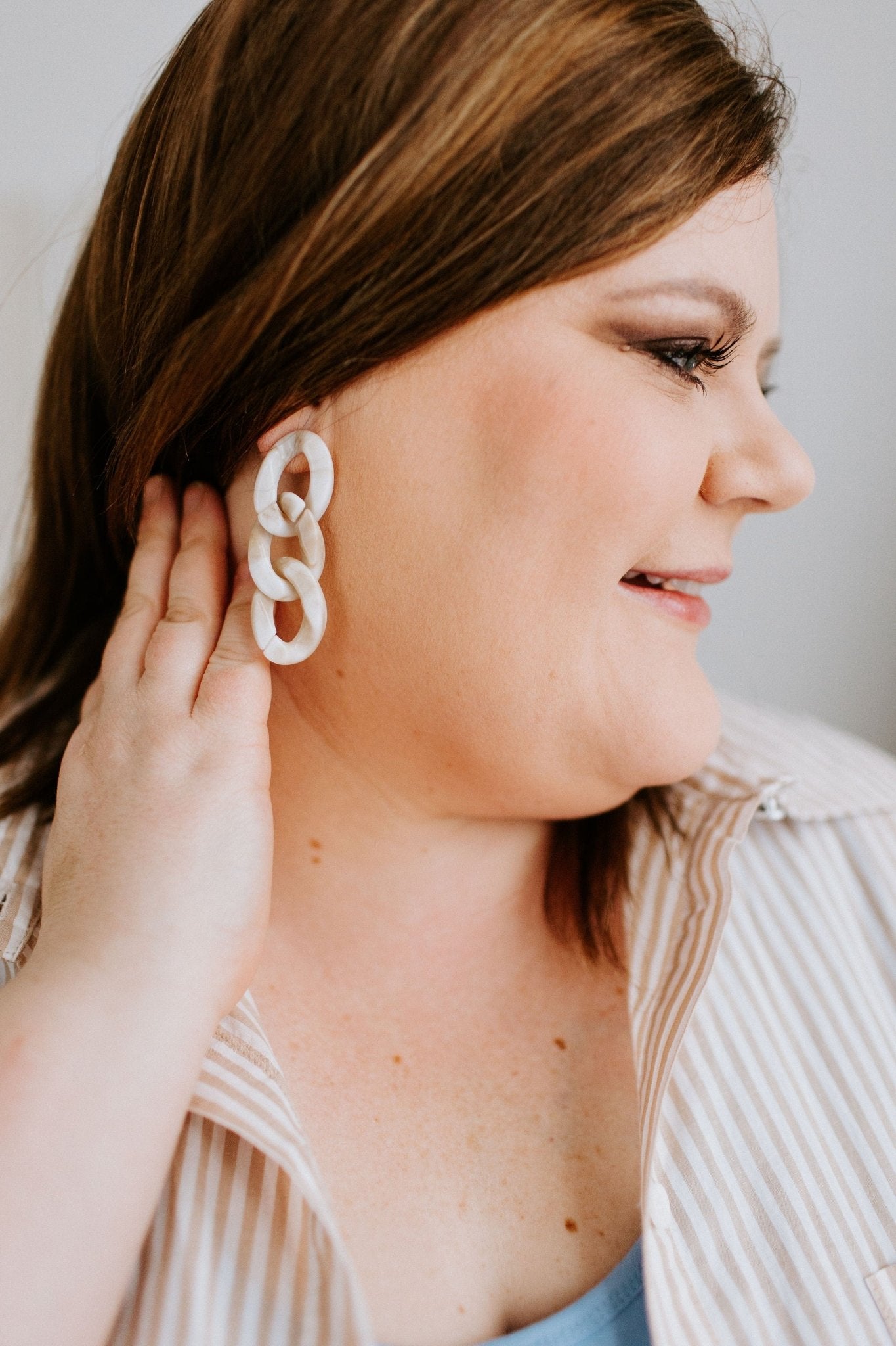 BROOKLYN EARRINGS IN DRIFTWOOD - Love Marlow